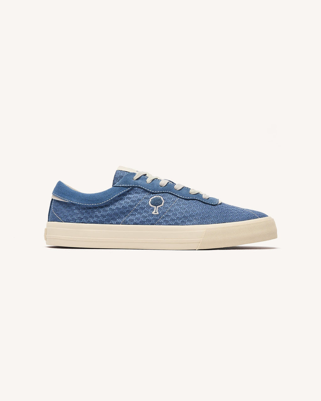 Zapatillas de lona azul océano