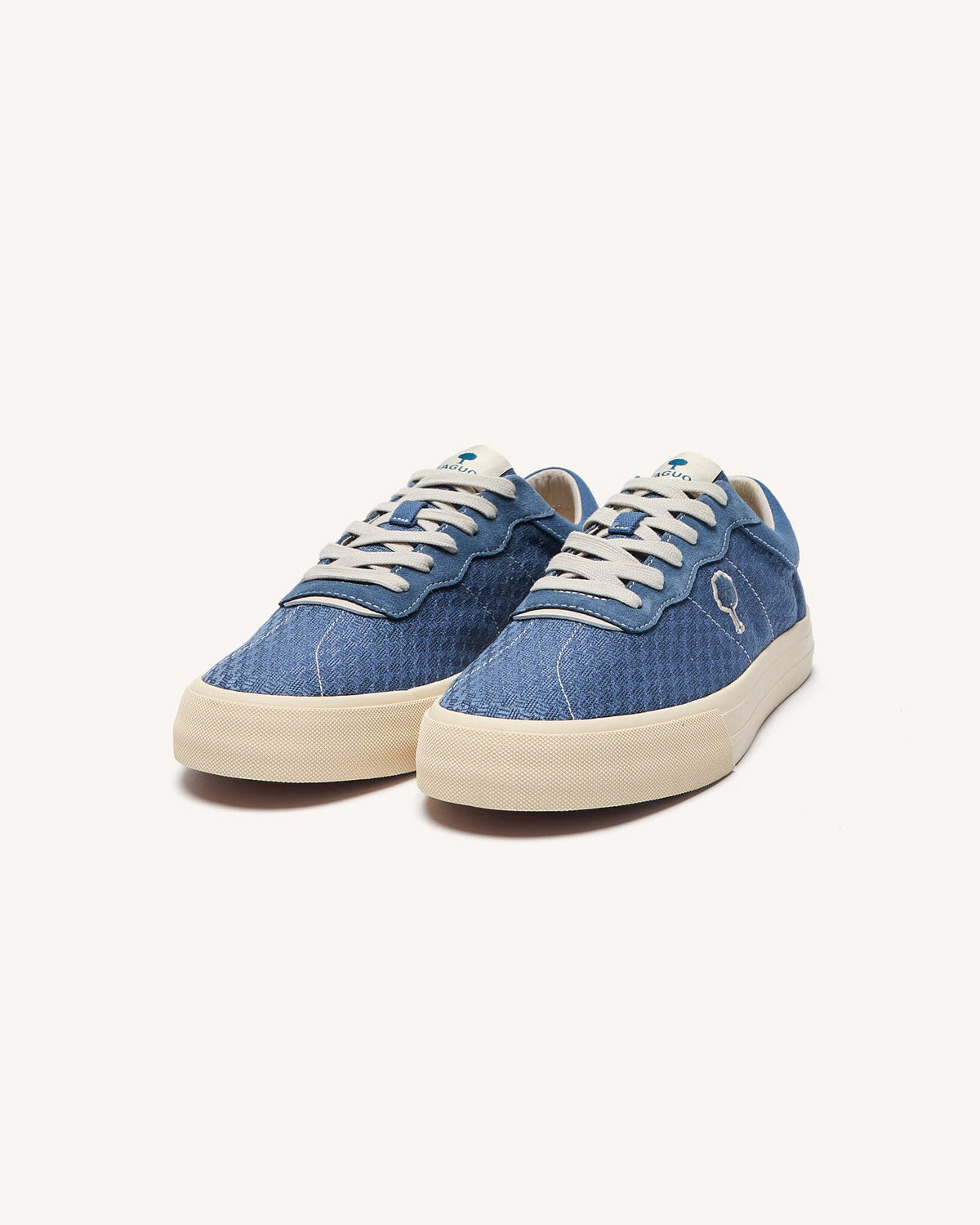 Zapatillas de lona azul océano