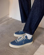 Zapatillas de lona azul océano