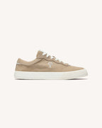 Sneaker in tela beige