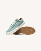 Light Green Canvas Trainers