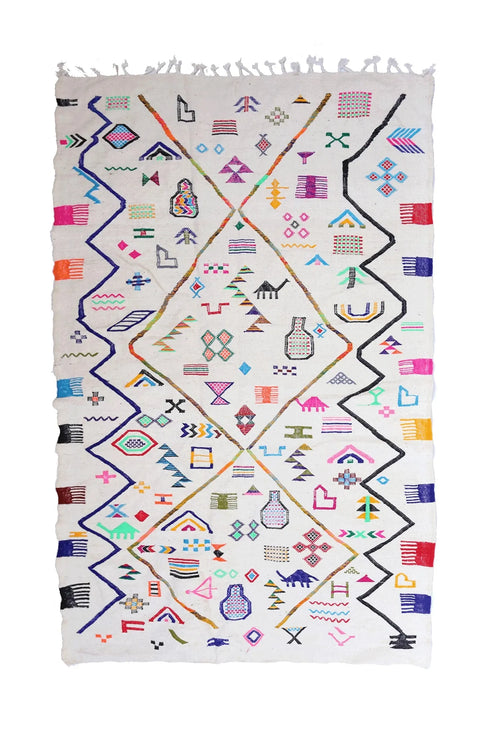 Tapis Kilim En Laine - 243 x 150 cm