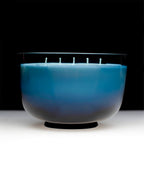 Candles Panarea - Bougie D'ambiance - L - Cire De Soja Et Paraffine - Bleu Foncé