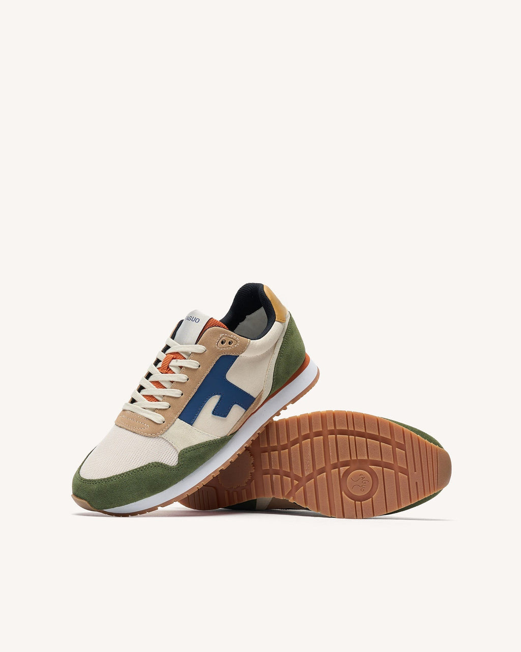 Zapatillas Crudo y Caqui