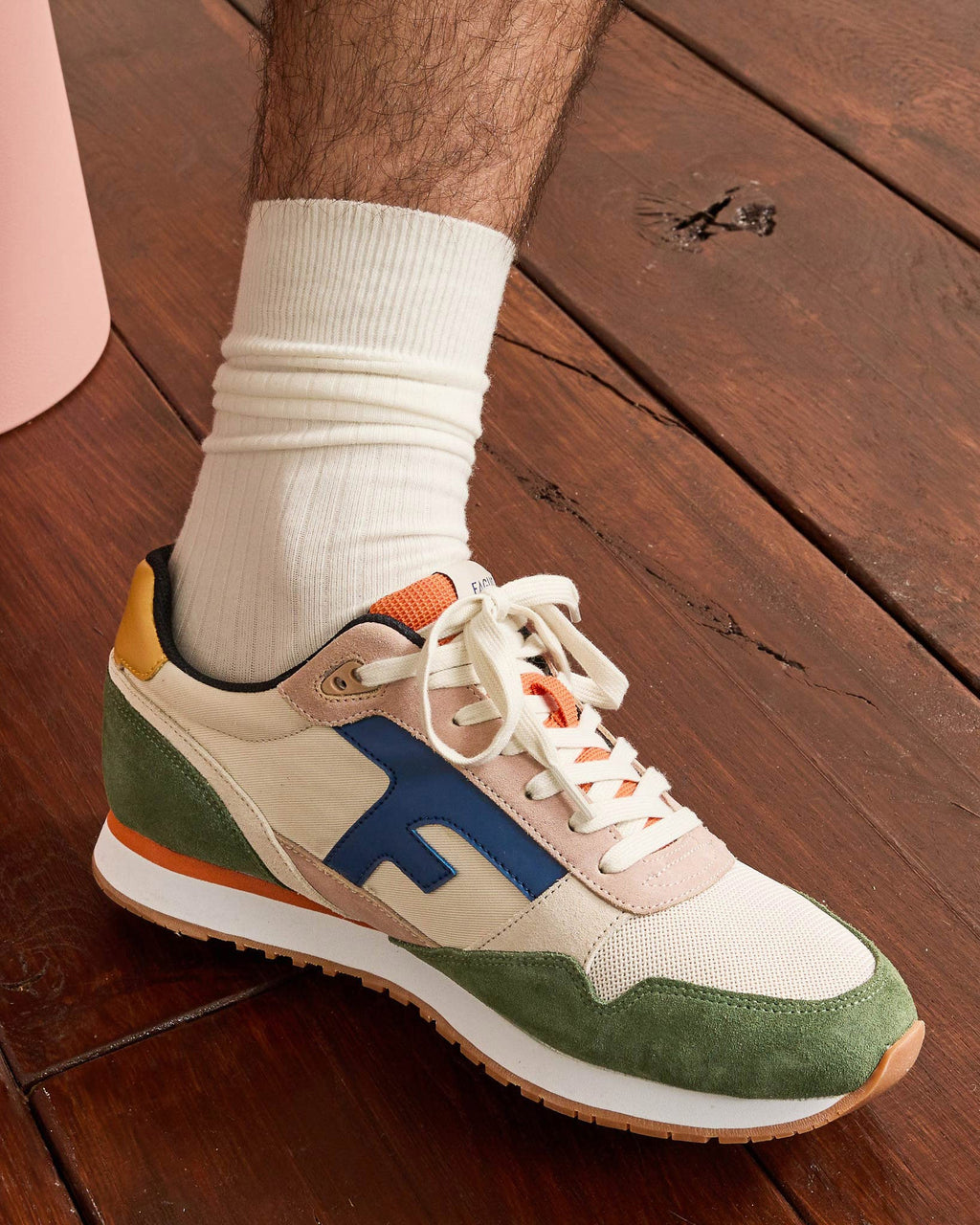 Zapatillas Crudo y Caqui