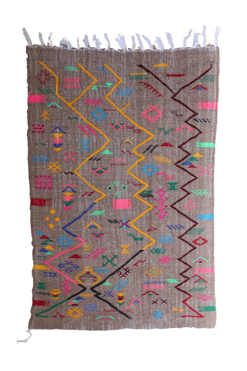 Tapis Kilim En Laine - 244 x 143 cm