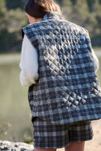 Veste Verveine - Carreaux Carbone
