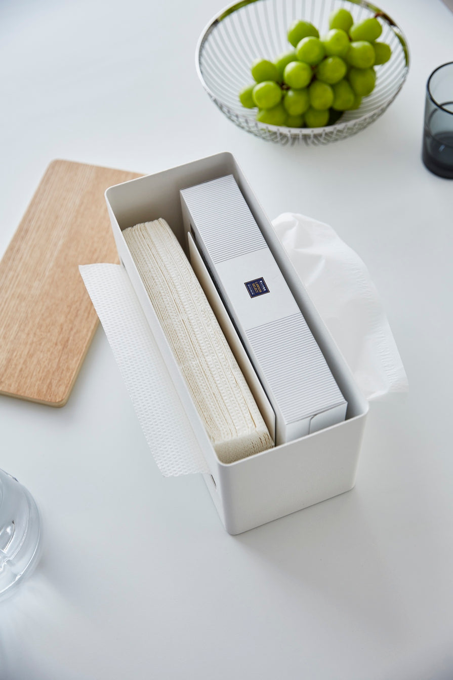 Estuche Para Pañuelos Doble Cara - Rin - Blanco