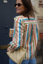 Marilou Stripe Shirt Multicolor Blue