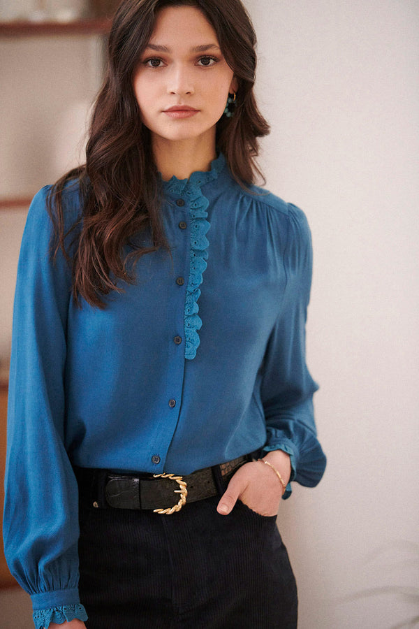 Crocus Shirt - Azure