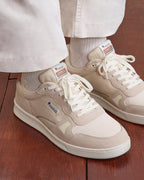 Beige and Rust Trainers