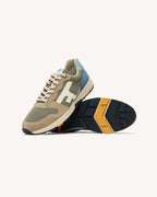 Sneakers kaki e blu