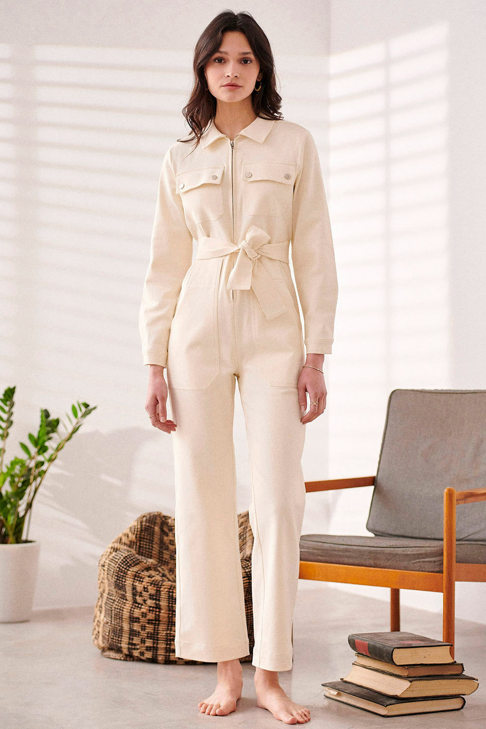 Combinaison Orchidee - Creme