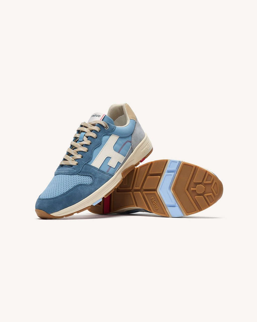 Baskets Bleu Grisé
