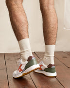 Sneaker Bianche e Terracotta