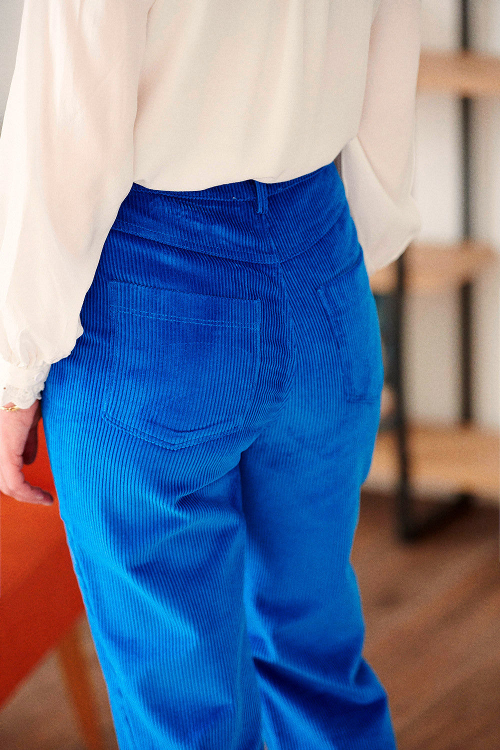 Pantalon Poinsettia - Bleu Electrique