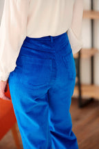 Pantalon Poinsettia - Bleu Electrique