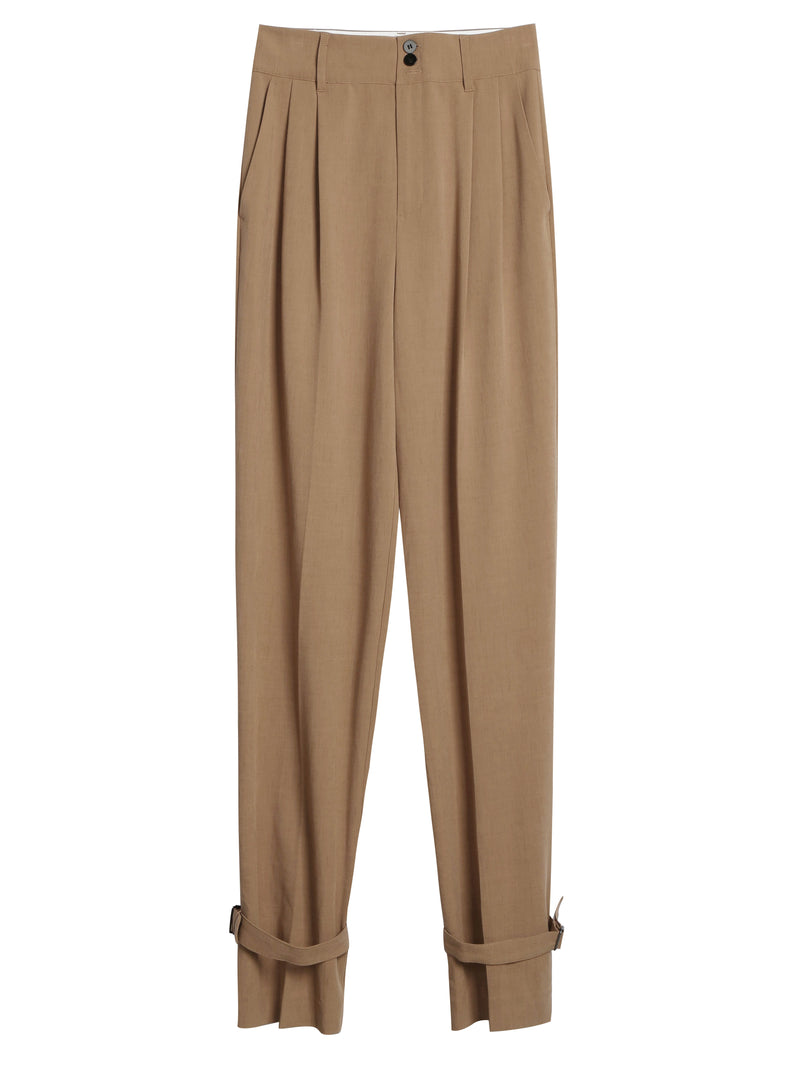 Lily - Pantalon - Marron Doré