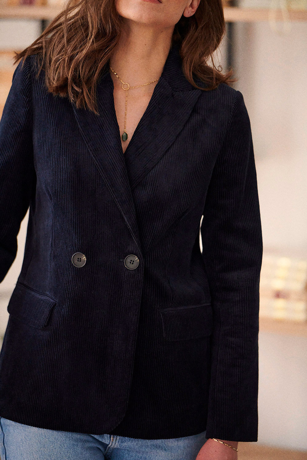 Veste Valentin - Bleu Nuit