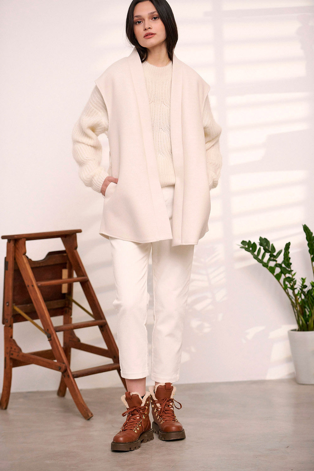 Veste Vanda - Creme