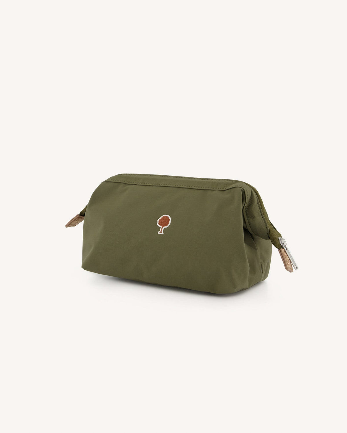 Neceser verde oliva oscuro