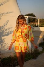 Colette Amarillo - Conjunto Estampado