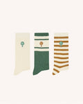 Lote de Calcetines Crema y Beige