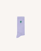 Chaussettes Rose Grisé Coton