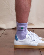 Chaussettes Rose Grisé Coton