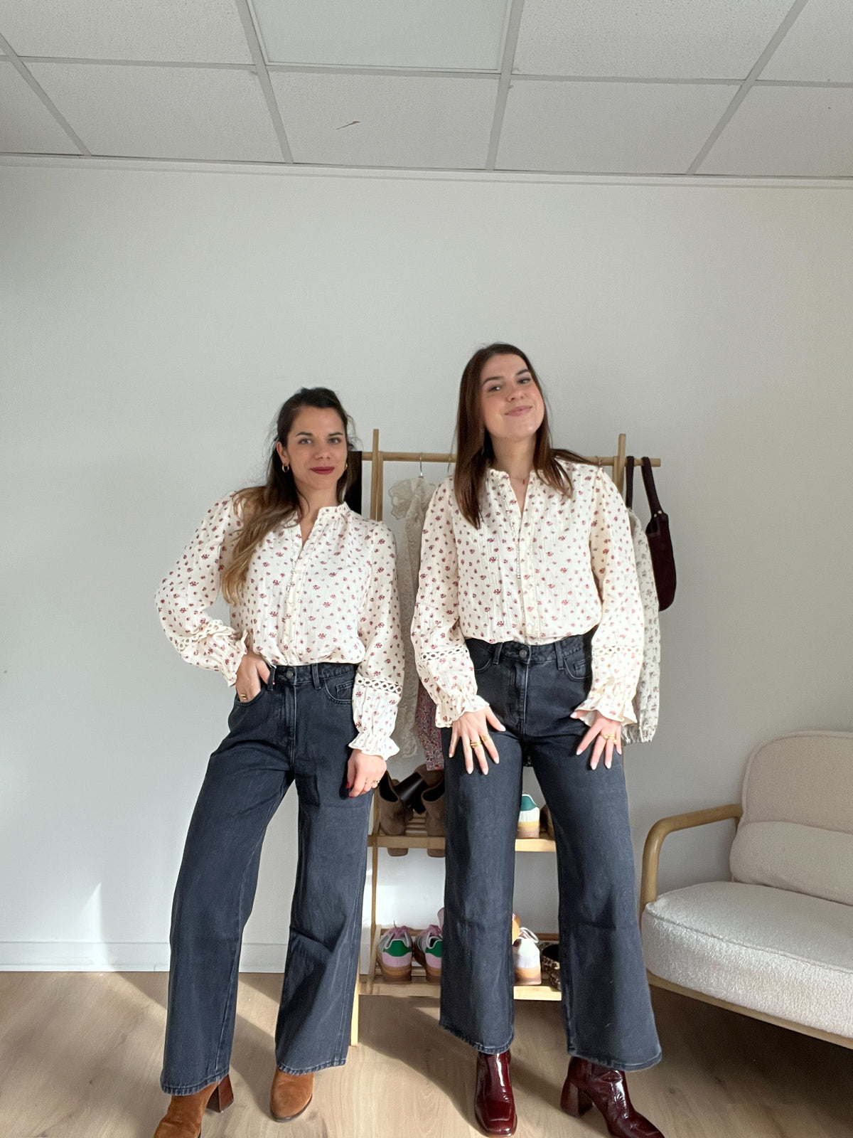 Vaqueros Colombe gris antracita