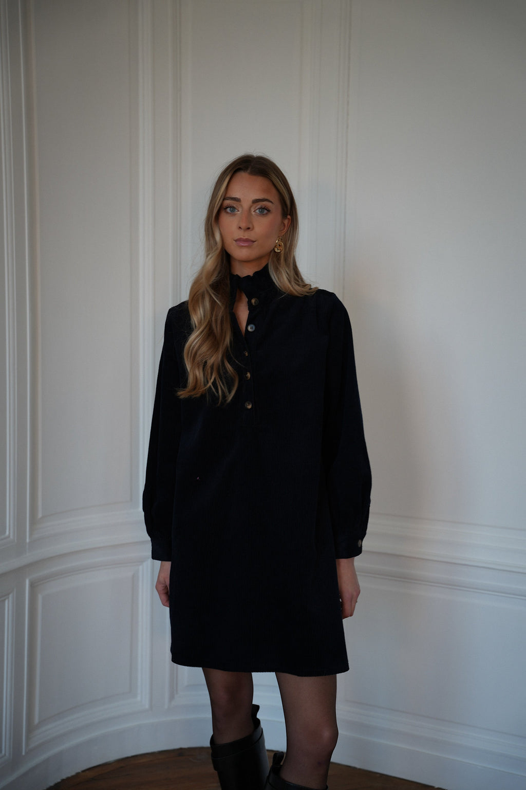 Cristelle Marine - Velvet Dress