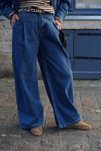 Romain Wide Jeans Blue
