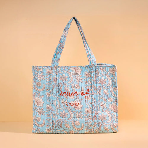 Sac Cabas Réversible Deepa - Azur