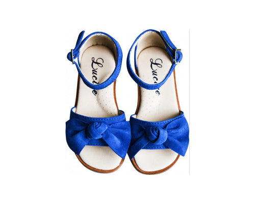 Knot Sandals - Royal Blue - Girl