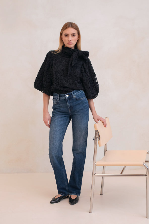 Le Daisy Jeans - Dark Blue Denim
