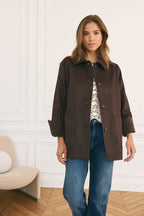 Le Doyle Jacket - Dark Brown
