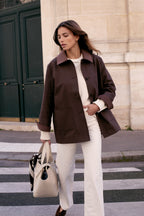 Le Doyle Jacket - Dark Brown