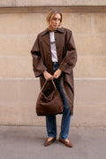 Le Saturnin Trench Coats - Dark Brown