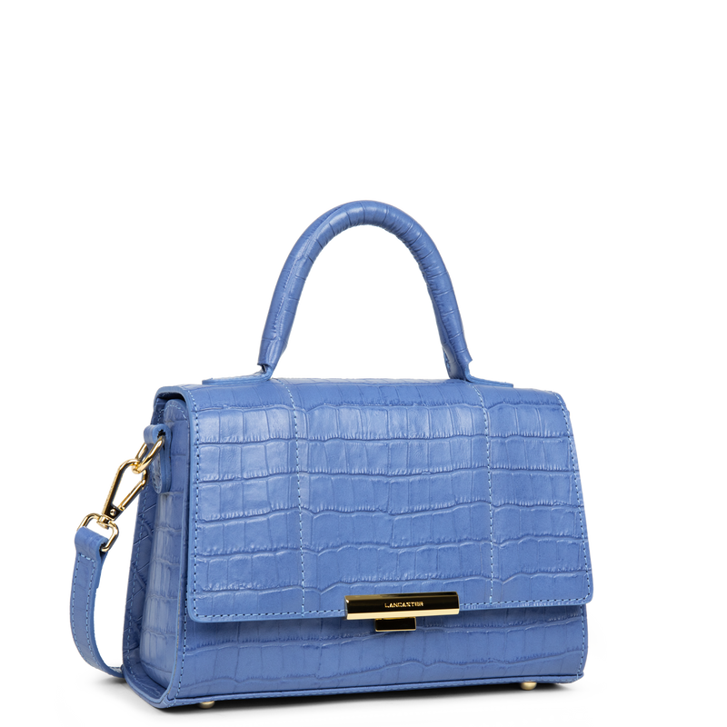 petit sac à main - exo trinity #couleur_bleu-croco