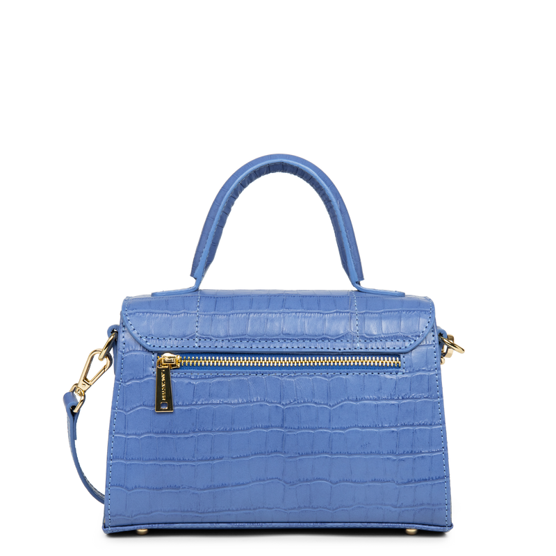 petit sac à main - exo trinity #couleur_bleu-croco