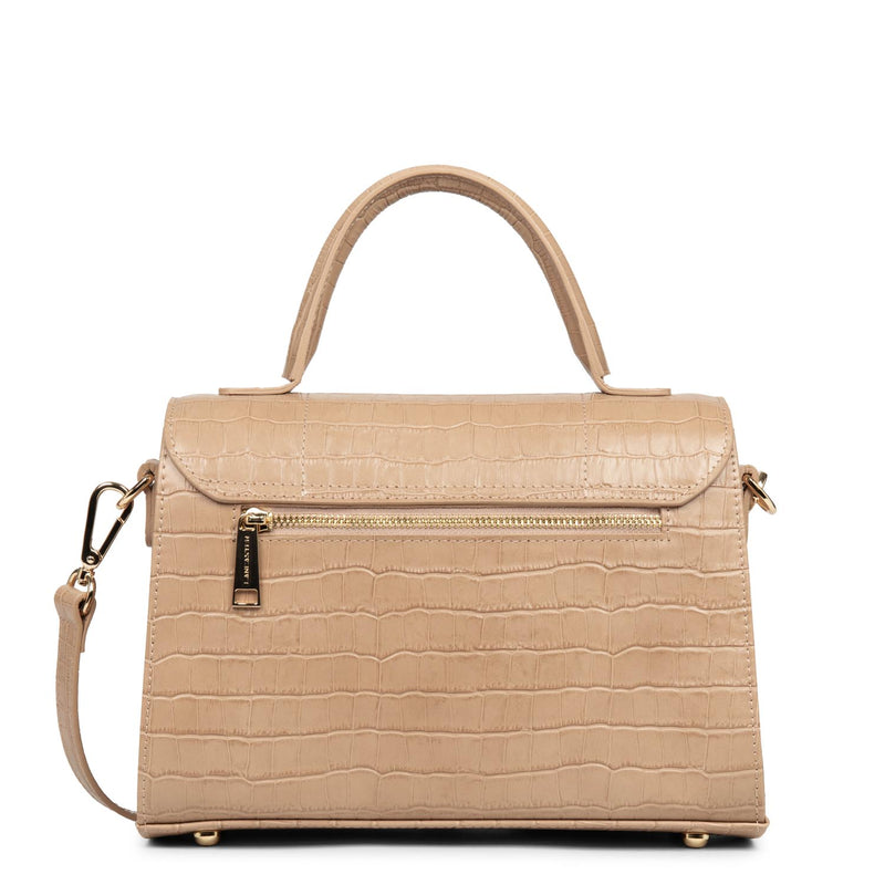 sac à main - exotic trinity #couleur_naturel-croco