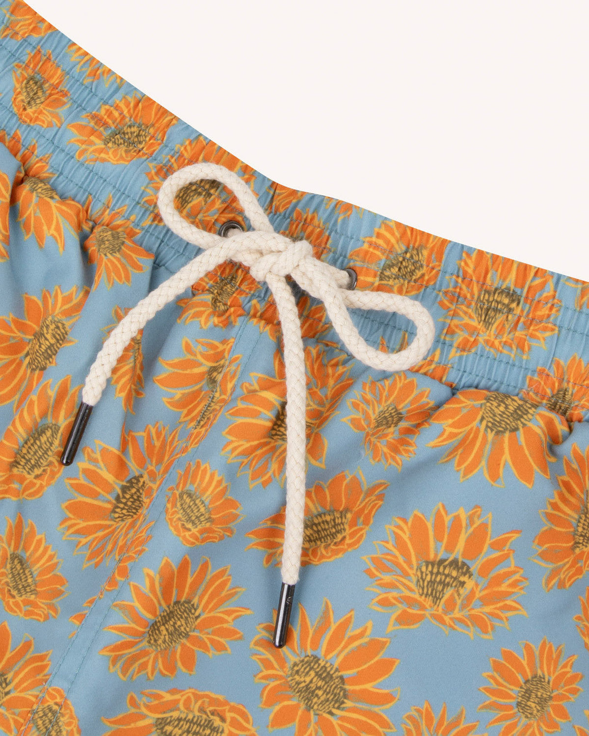 Costume da bagno blu e multicolore
