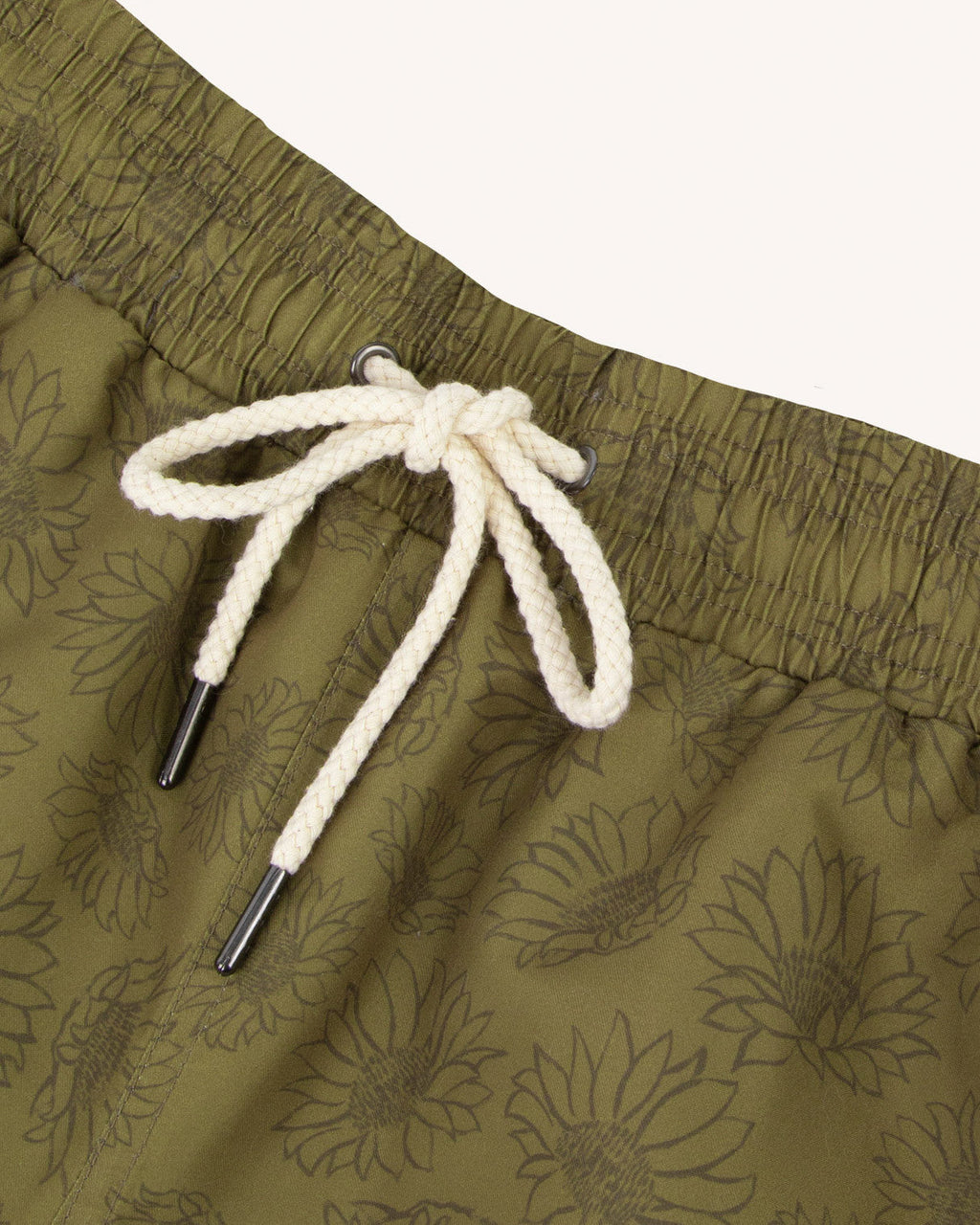 Short De Bain Kaki Foncé