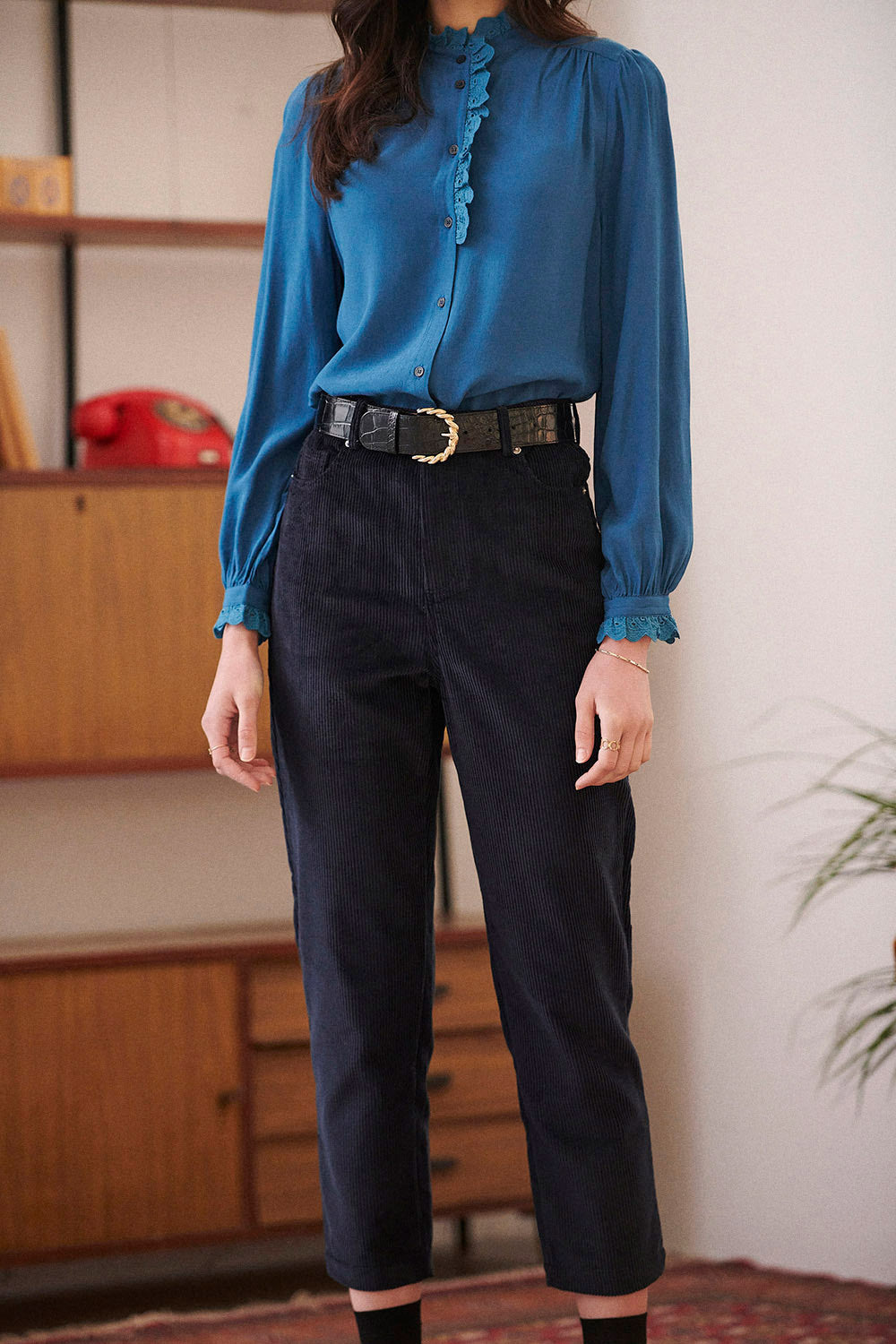 Chemise Crocus - Azur