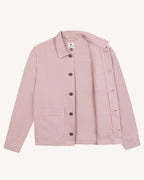 Giacca in cotone rosa grigiastro