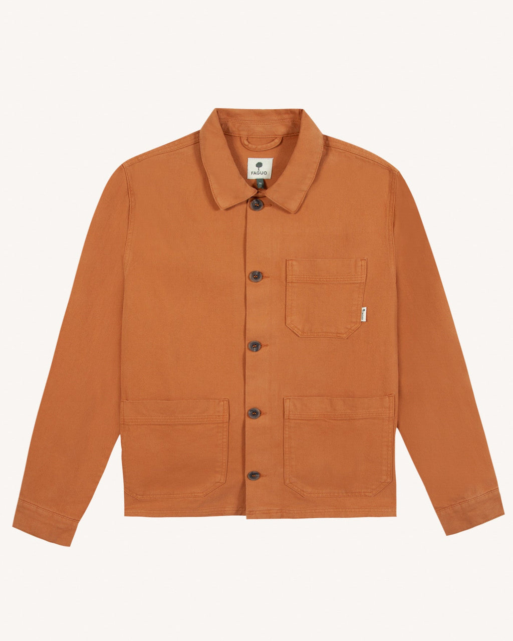 Light Brick Cotton Jacket