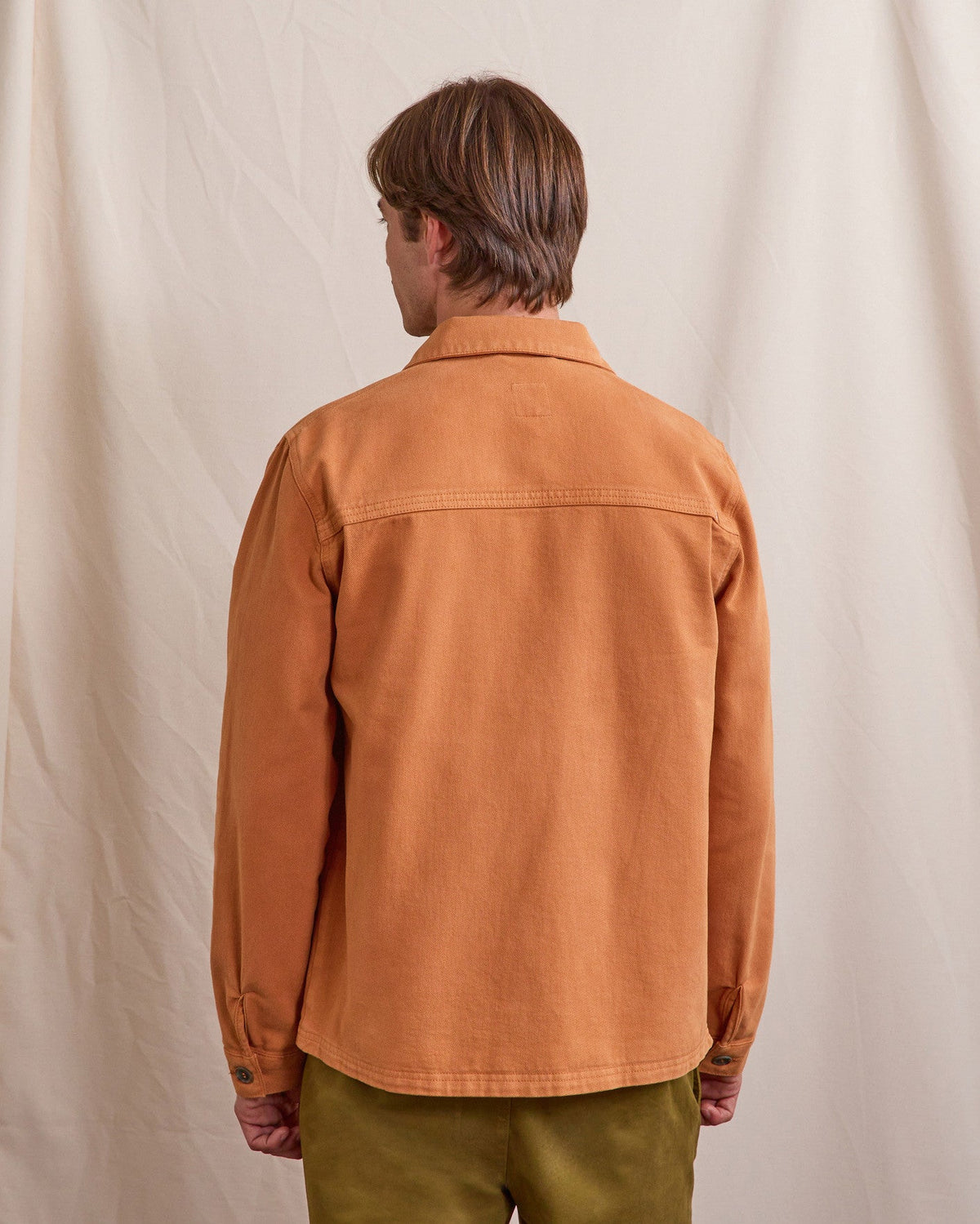 Light Brick Cotton Jacket