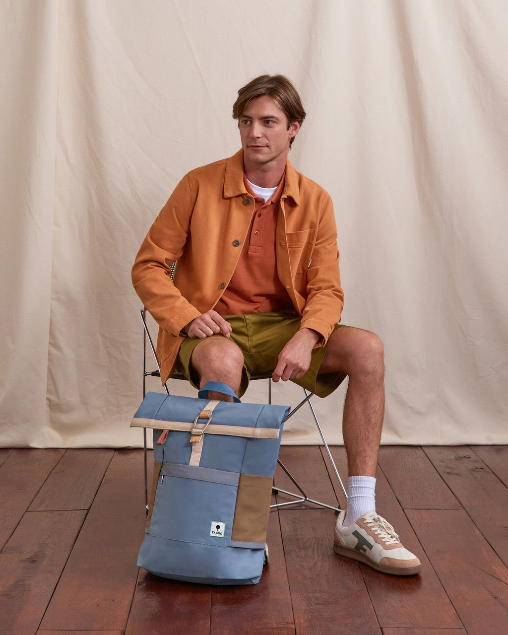 Light Brick Cotton Jacket