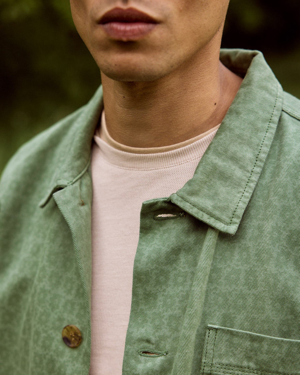 Forest Green Cotton Jacket
