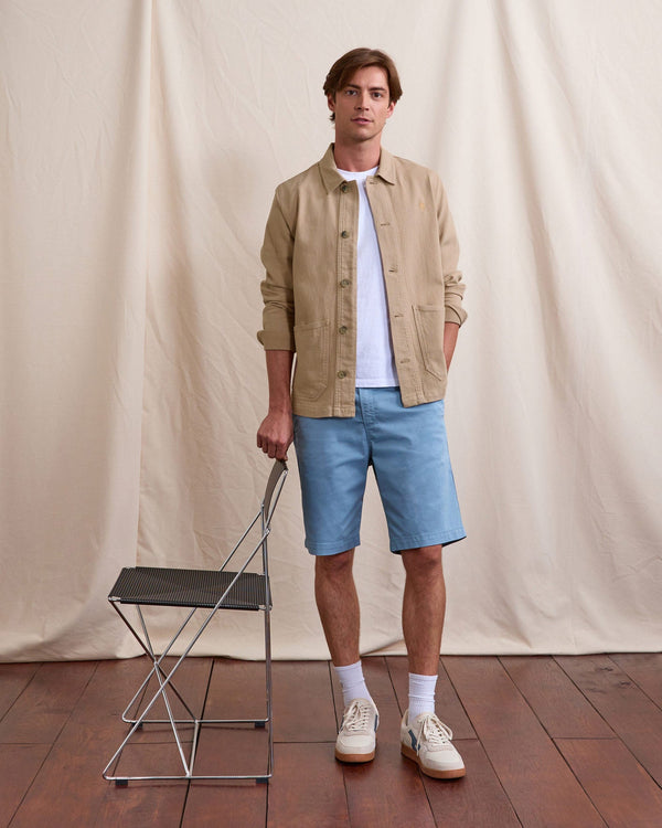 Veste En Coton Taupe